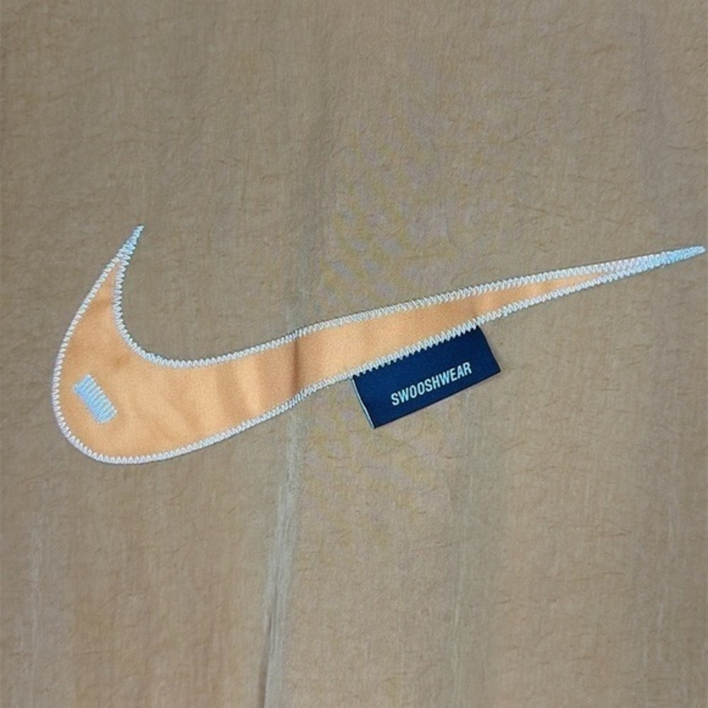 NIKE Women's Desert Ochre Sportswear Swoosh Woven Dress Size Large - Picture 9 of 16
